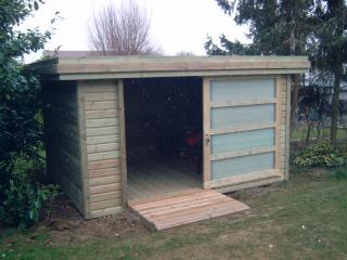 Miniature Abri contemporain 3,5mx2m