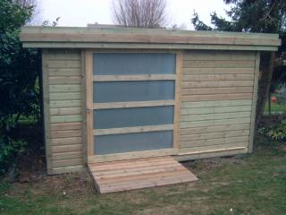 Miniature Abri contemporain 3,5mx2m