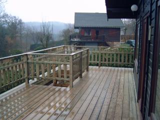 Miniature Terrasse suspendue sur chalet