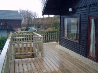 Miniature Terrasse suspendue sur chalet