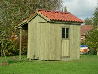 Miniature Cabane au fond du jardin