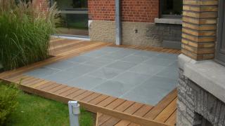 Miniature Terrasse et circulation en IPE