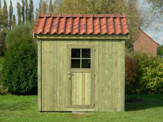 Miniature Cabane au fond du jardin