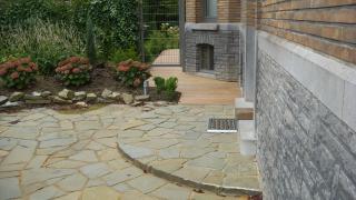 Miniature Terrasse et circulation en IPE